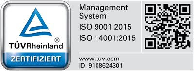 ISO 14001 & 9001 Zertifizierung